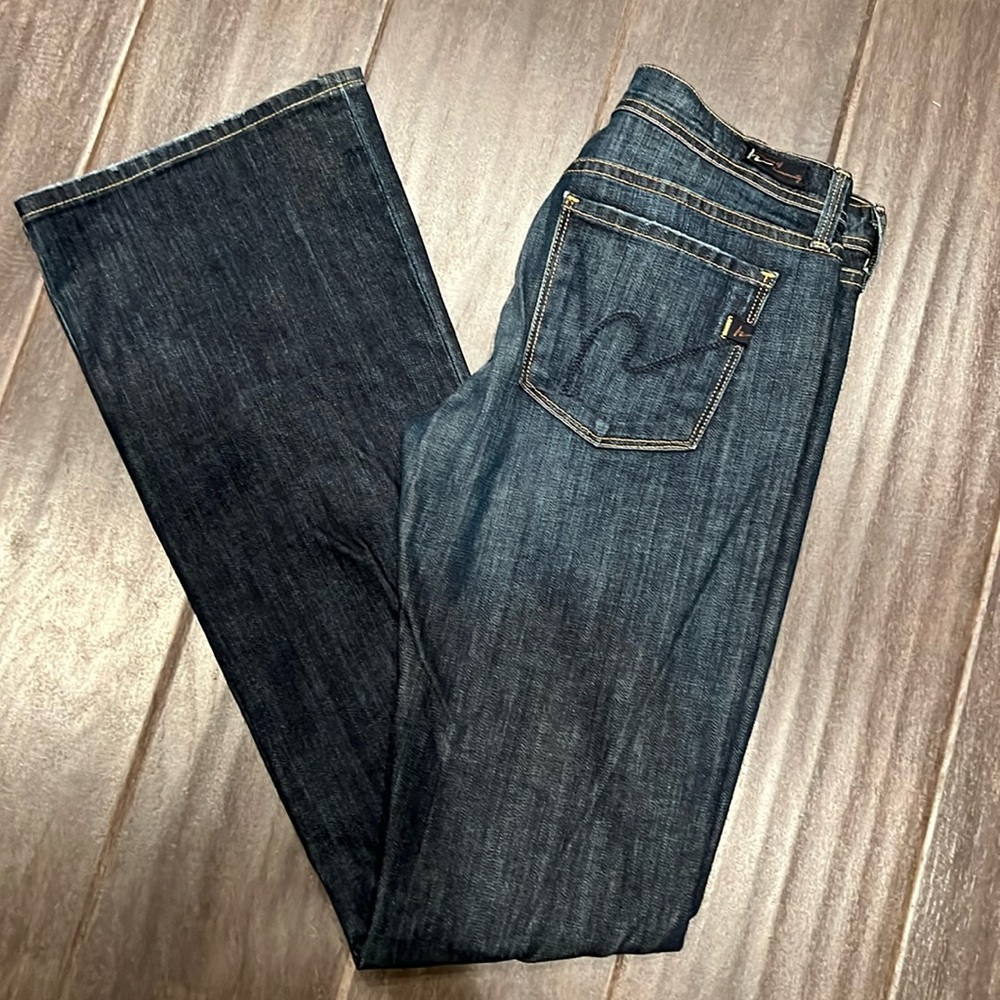 WORN TWICE Citizens Of Humanity Low Waist Flare Ingrid #002